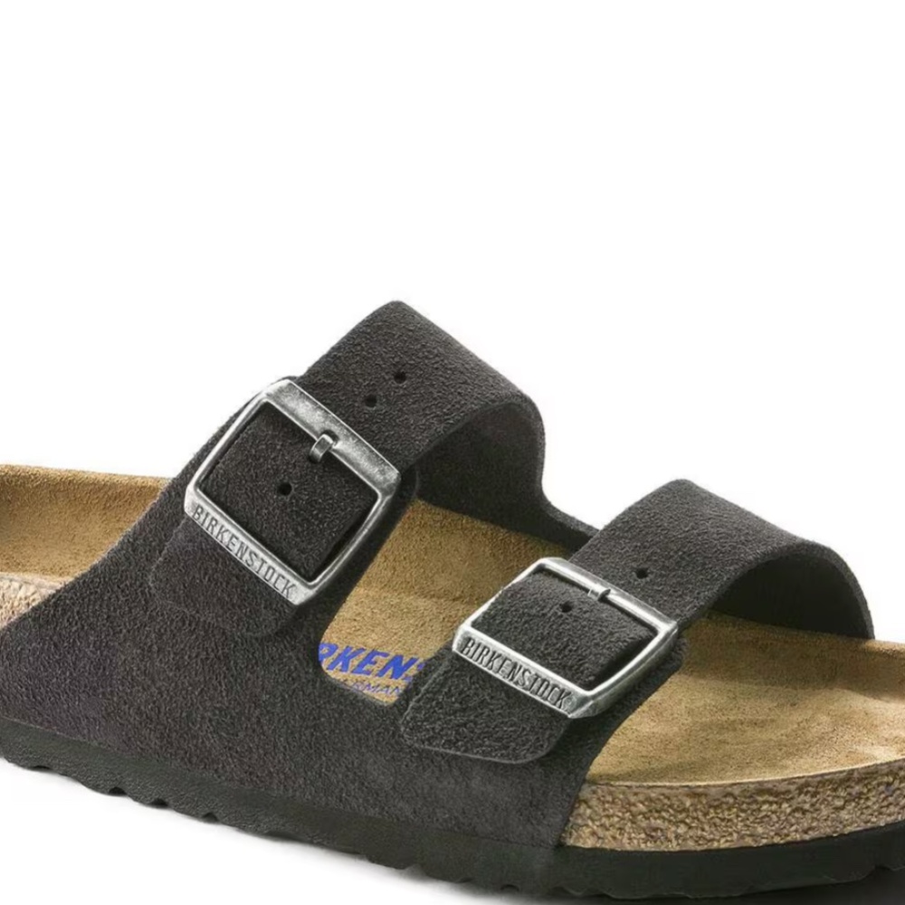 Birkenstock Arizona Soft Footbed Sandal Black  Size 39 - 8.5 Gently Used